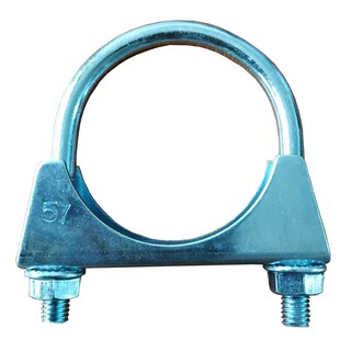 东雨镀锌排气管夹卡扣卡子u型螺丝加粗管子加厚卡箍喉抱箍固定件