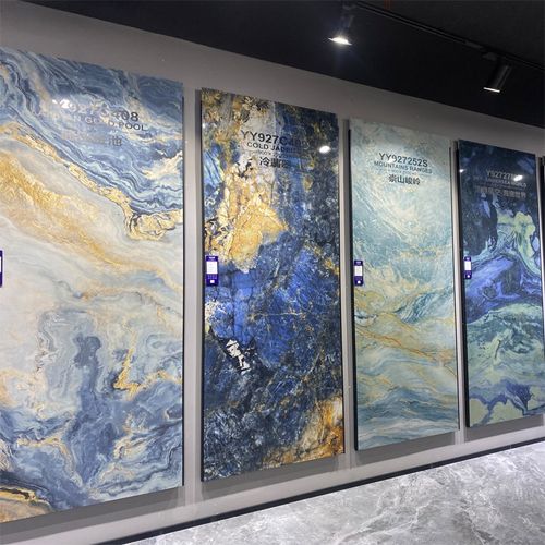 新款岩板背景墙灰900x2700奢石大板客厅沙发电视W墙大理石板材