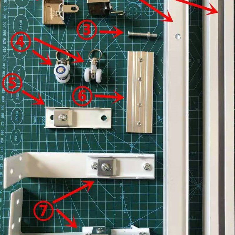 新款滑动折叠软门帘 塑料透明pvc防风推拉帘轨道帘空调帘防尘隔热