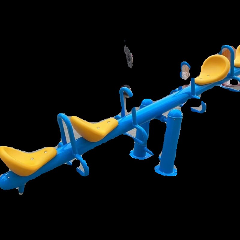 幼儿童公园游乐社区户室外双多人铁架弹簧翘翘跷跷板游乐设施器材