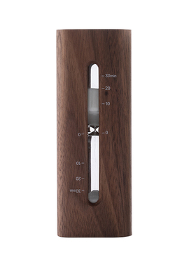 马鹿沙漏计时器30分钟礼物定制logo刻字办公桌摆件桌面实木防摔