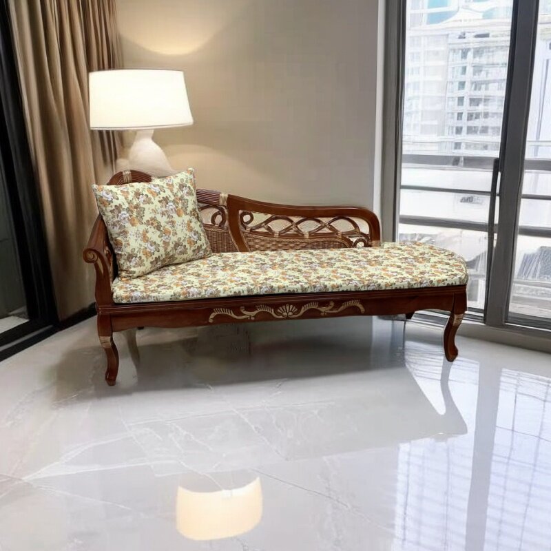 天然真藤贵妃椅躺椅实木贵妃榻躺椅沙发书房客厅藤编三人藤艺沙发,住宅家具,贵妃椅,淘宝优惠券,粉丝福利购,淘宝优惠卷