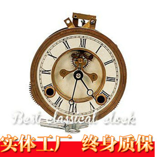 前摆轮机芯老式上弦报时机芯走时七天座钟配套机芯壁炉玄关钟