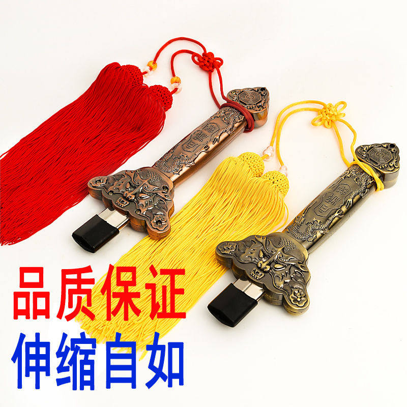 太极伸缩剑全金属不锈钢健身折叠表演道具K剑收缩男女晨练剑加重