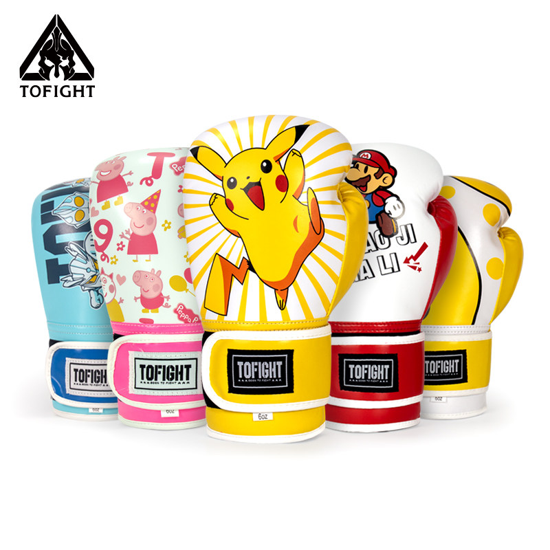 TOFIGHT拳套  搏击手套 拳击手套 训练拳套 散打 泰拳 男女 儿童