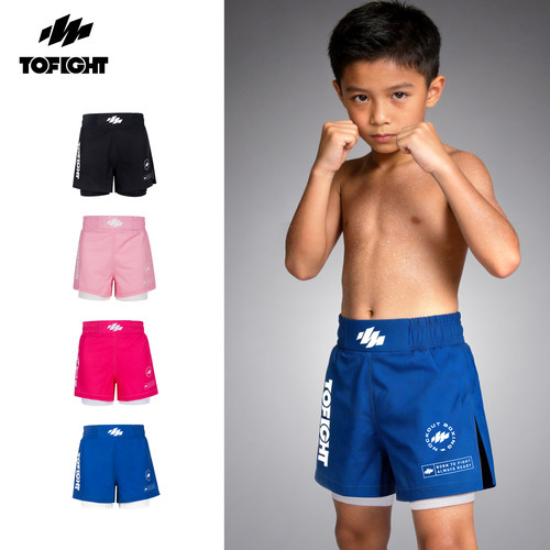 TOFIGHT青少年儿童拳击格斗短裤