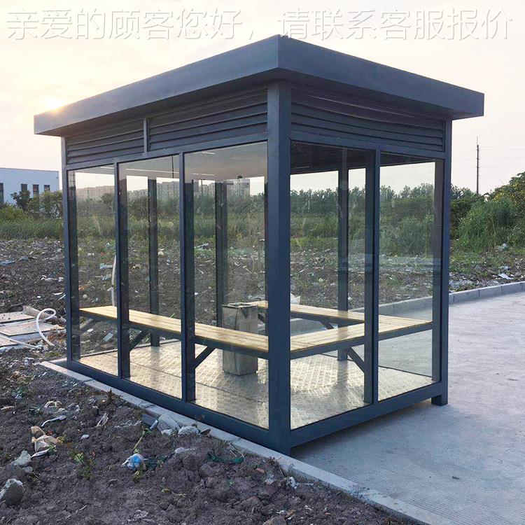 上海厂家吸亭 烟户外动可移区吸烟亭BXG 旅游景防火吸烟亭