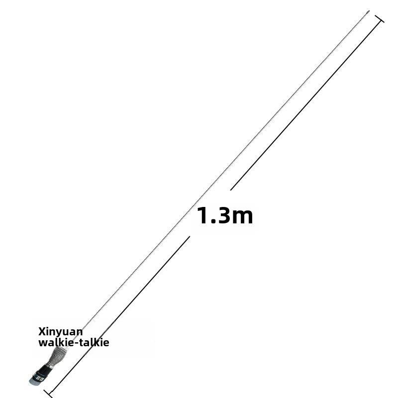 M285车载电台对讲机弹簧天线高增益夹边苗子装饰建伍八重洲车台