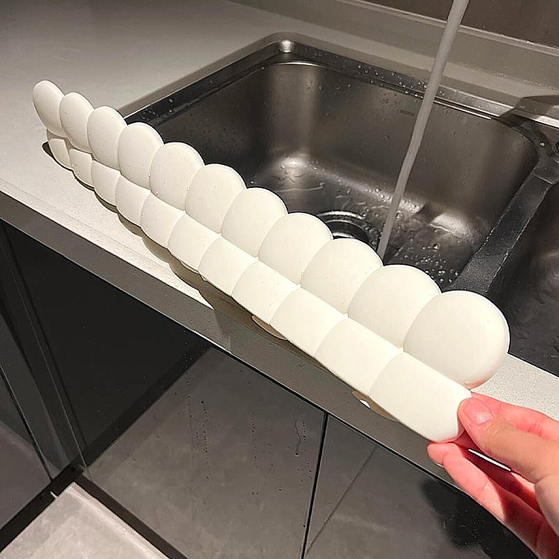 【厨房好物】厨房防溅水挡板水槽边缘挡水板云朵挡水条洗手池隔板