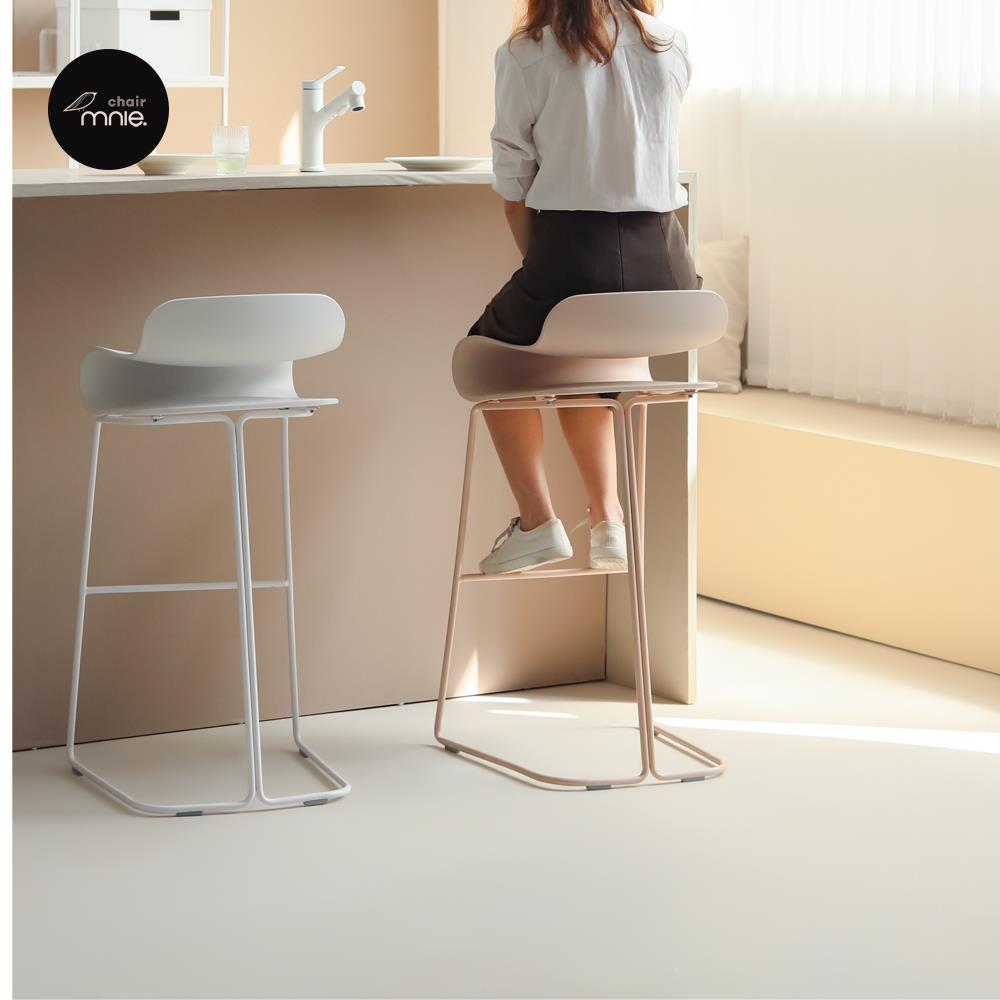 北欧吧椅不锈钢吧椅咖啡厅酒吧台凳复古美式铁艺吧台凳家用高脚椅