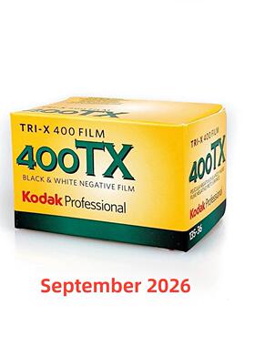 135Trix400柯达黑白柯达负片400Tx胶片36张2027年4月