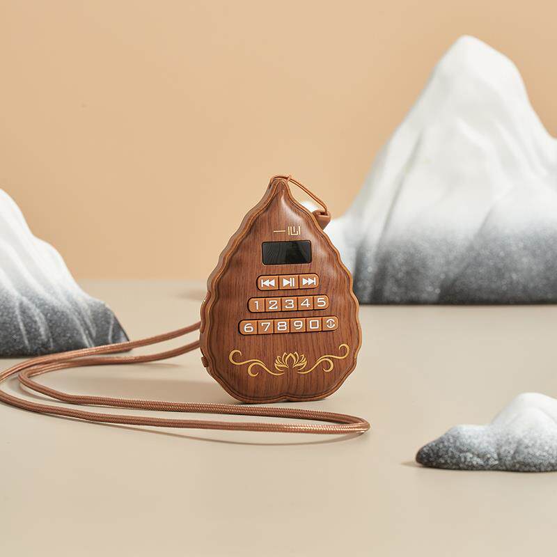 一心小型播放器挂脖唱歌机充电家用便携单曲循环播放机插卡唱机