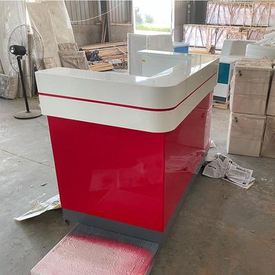 业务办理前台接待台银行行政大厅咨询导税导办台定制志愿者服务台