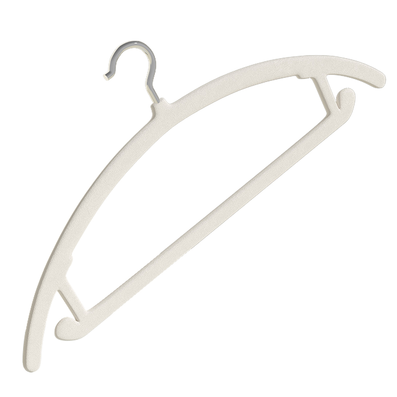 植绒衣架家用挂衣100支整理师衣挂防滑架衣柜晾衣服撑子