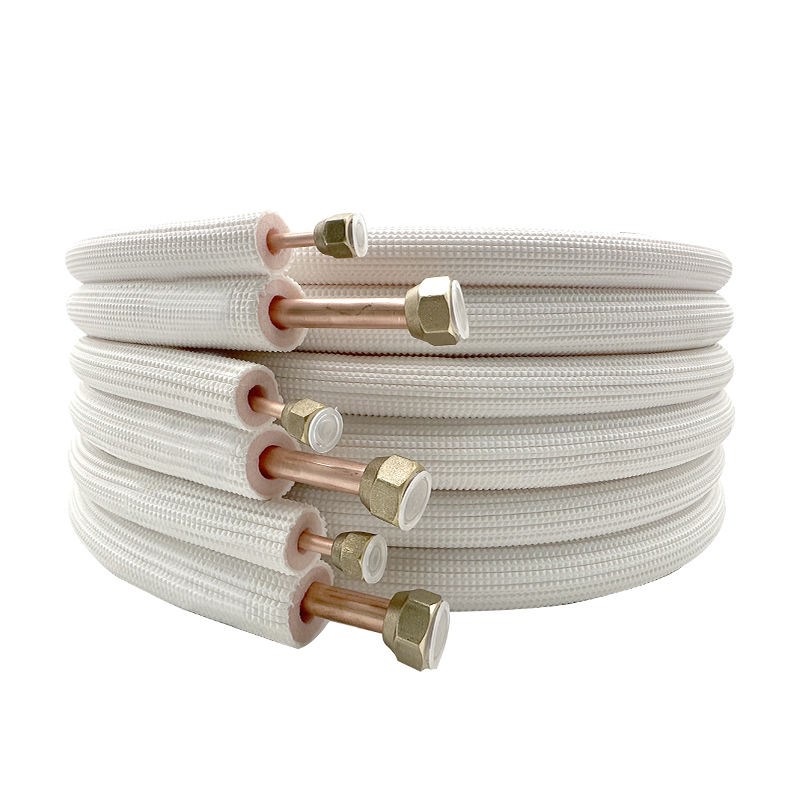 空调成品铜管外机连接长加厚纯紫铜管子大1匹1.5p2p3p5p国标通用