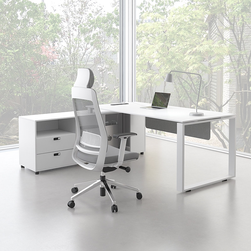 捷奥办公桌现代管桌时尚大班台经理桌办公家具设计师单人桌