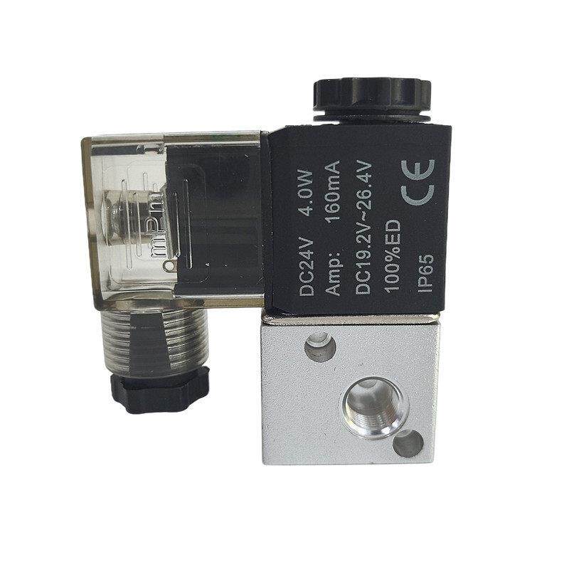 二位三通电磁阀3V106点胶机用真空换向阀一进一出一排气气阀开关