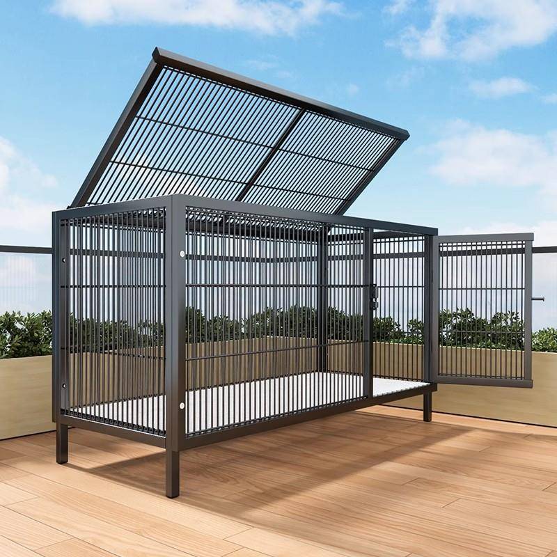 狗笼子中型犬室内外加固拉布拉多边牧全方管狗笼兔笼鸡笼宠物猫笼