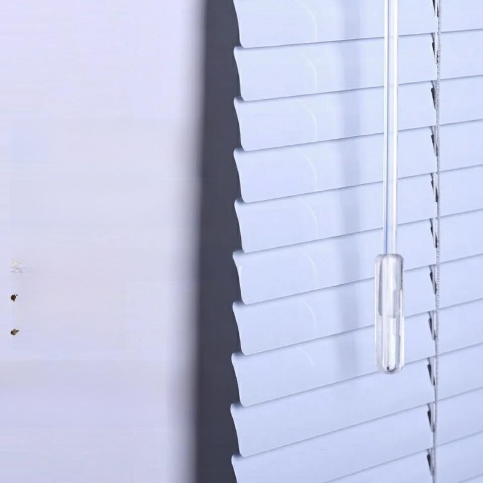 铝合金百叶窗定制办公室卷帘全遮光隔热遮阳厕所打孔遮阳浴室窗帘