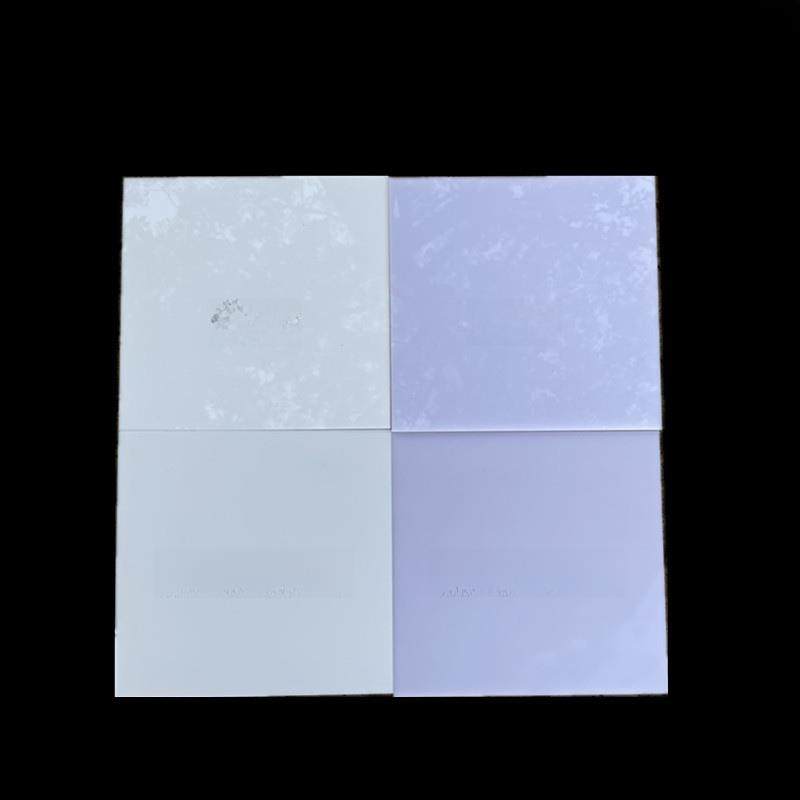 乳白色亚克力板半透明板磨砂瓷白色有机玻璃板1Mm-50Mm零切割定制