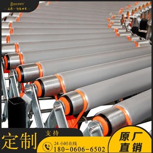 伸缩输送带传送带转弯机动力滚筒线快递物流分拣流水线爬坡输送机