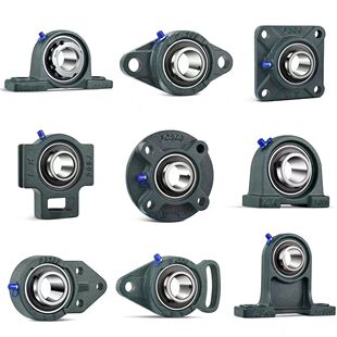 LK外球面轴承带座立式轴承座原厂UCP201P202P203P204P205一整套