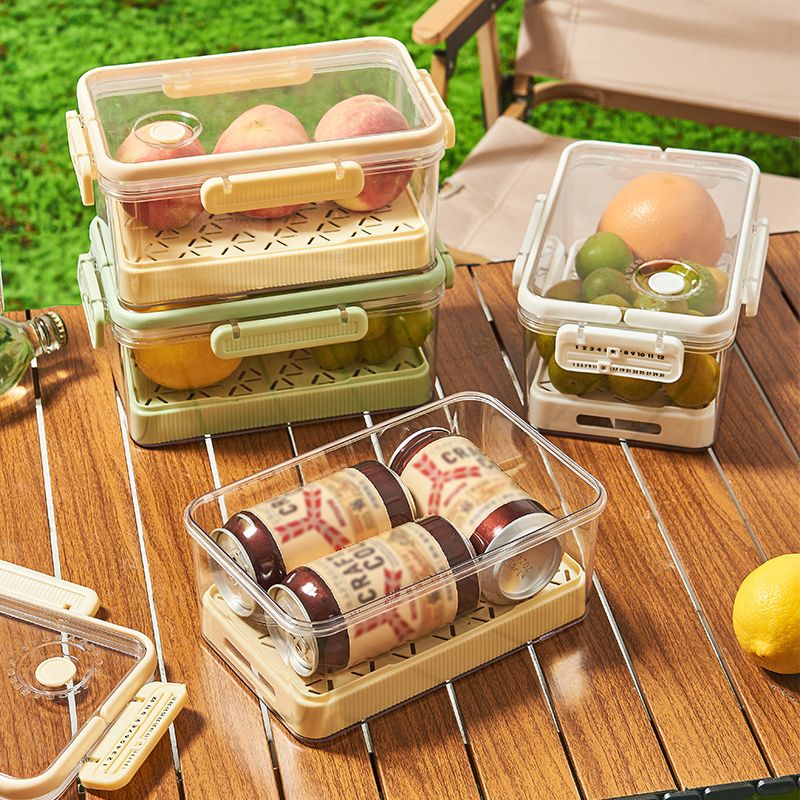 新款pet冰箱收纳盒水果蔬