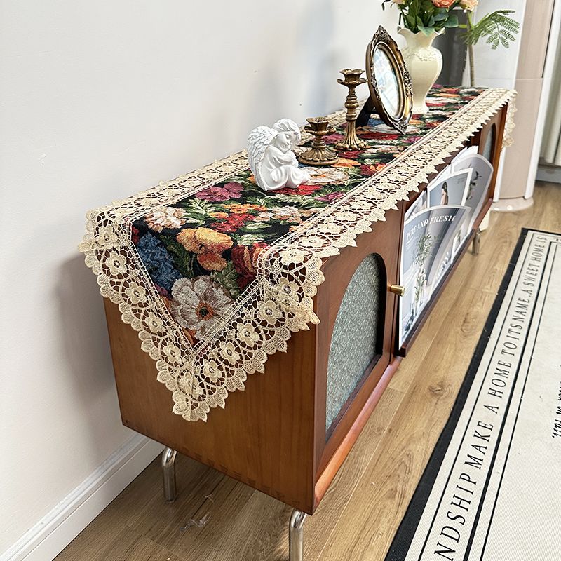 美式复古桌布轻奢氛围感餐