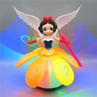 会跳舞唱歌元宵中秋节灯笼白雪公主电动玩具女孩旋转爱莎娃娃礼物