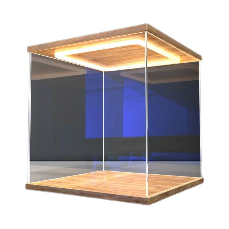 可定制亚克力回型灯展示盒