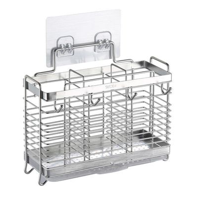 304不锈钢筷子筒壁挂式家