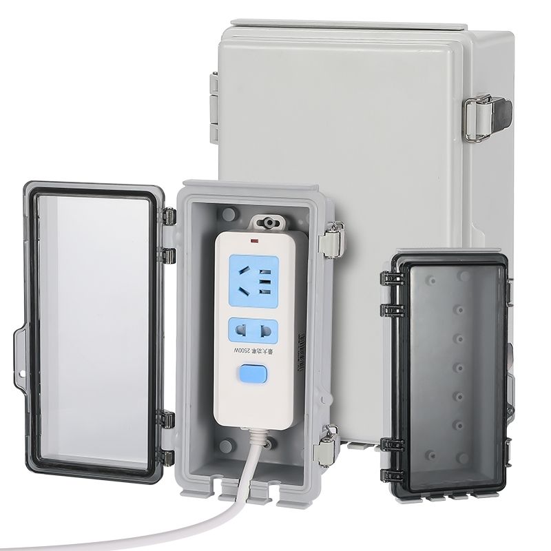 带锁插排防水盒雨明装露天