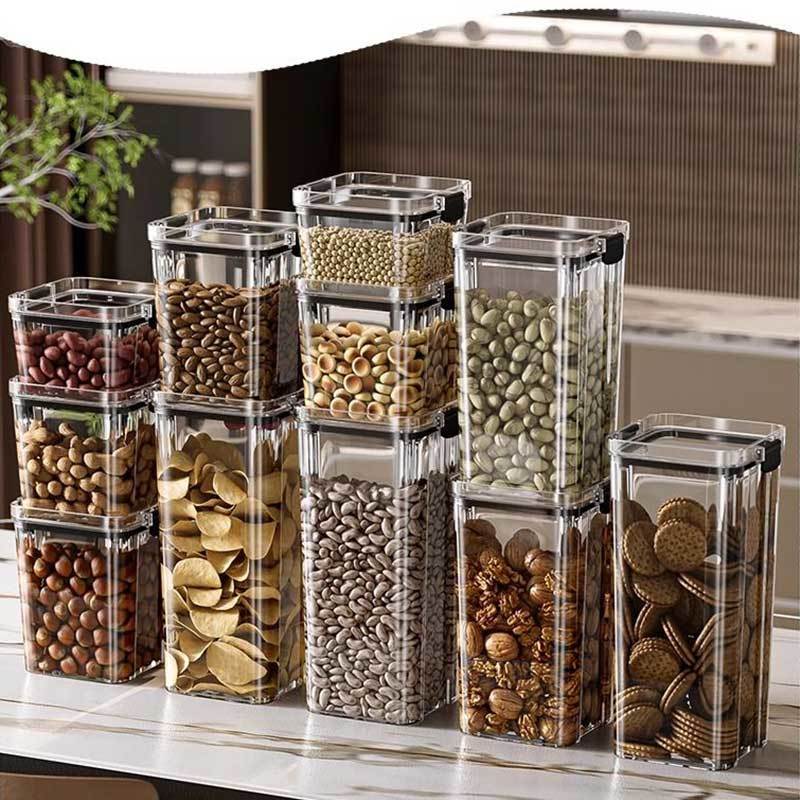 密封罐厨房五谷杂粮收纳透