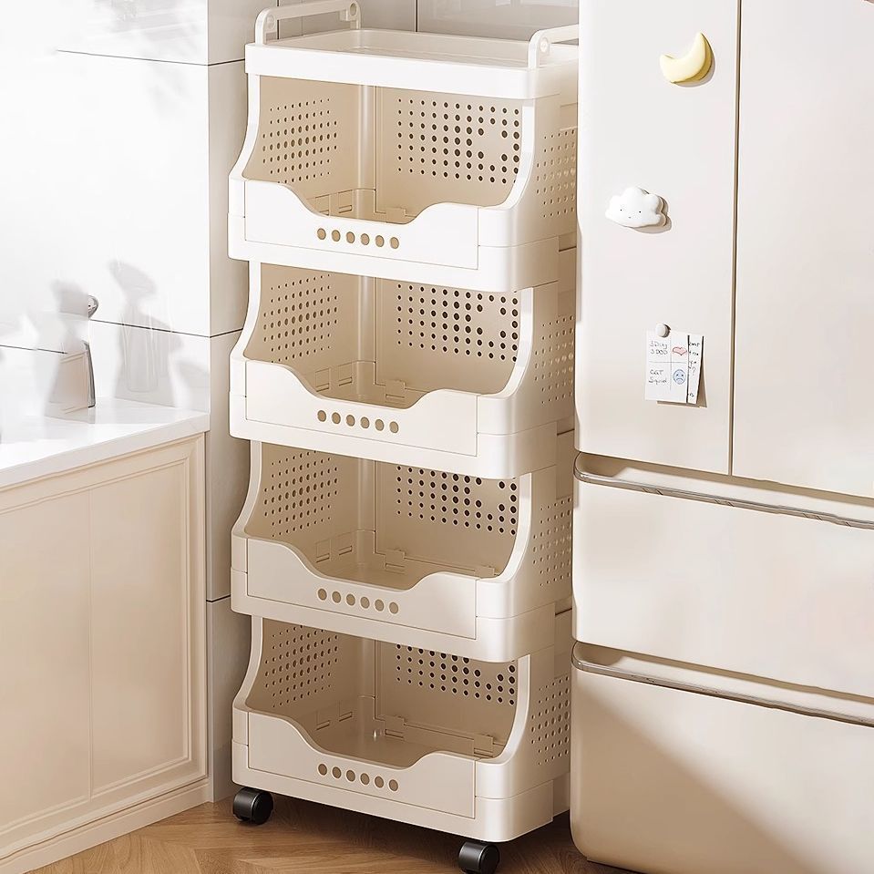 置物架零食小推车收纳层客