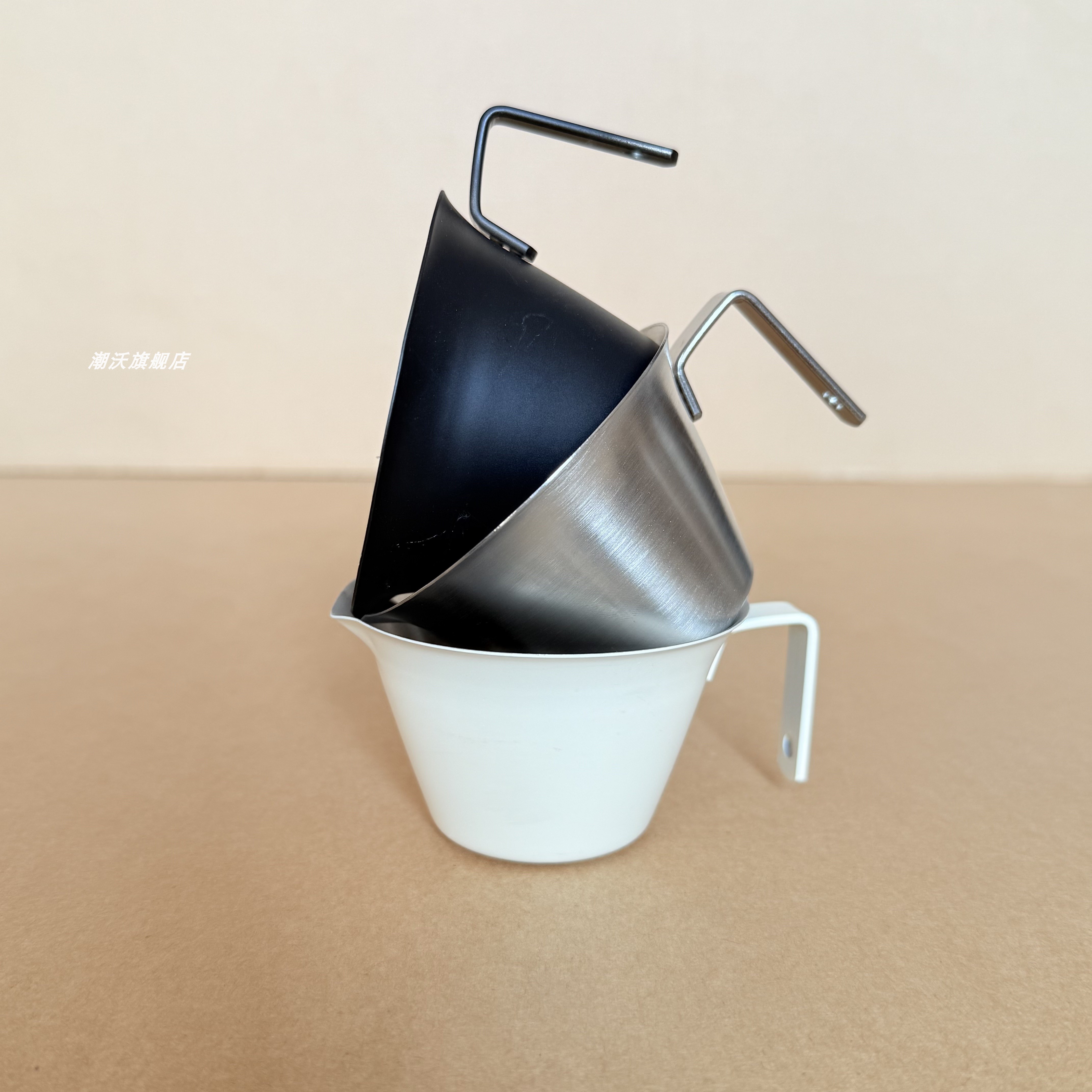 304不锈钢咖啡萃取杯带刻度25ml