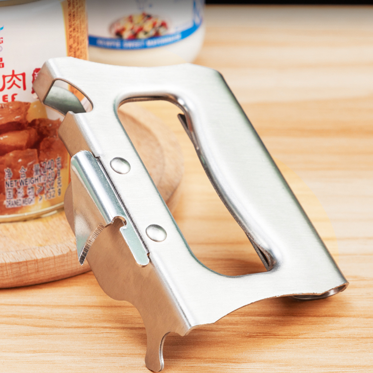 U开罐头器多功能开瓶器不锈钢罐头起子铁罐头刀啤酒瓶工具神器