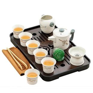 茶具茶台一整套功夫茶具家用泡茶紫砂茶壶茶杯茶台小茶盘茶道客厅