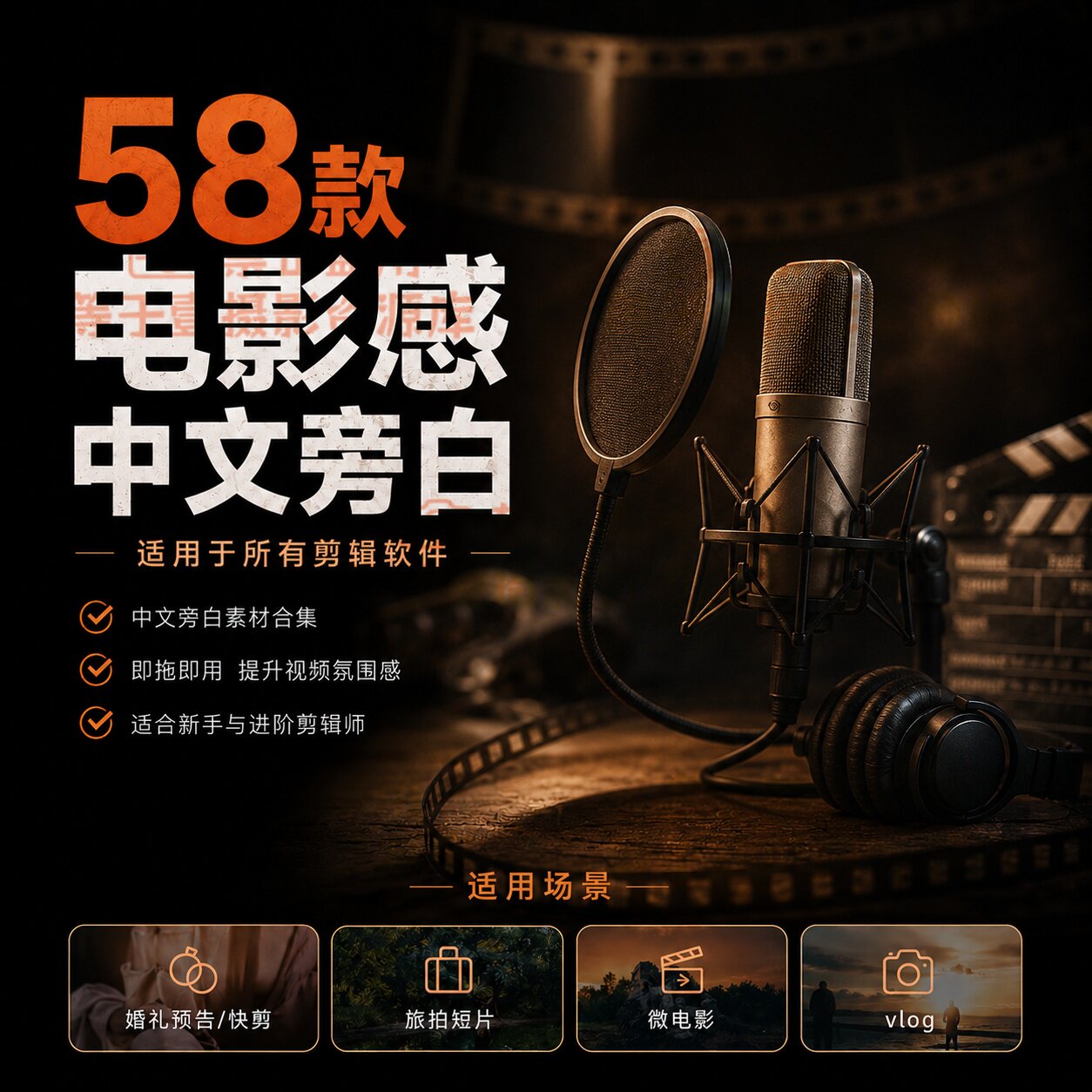 婚礼预告婚礼快剪微电影氛围旁白