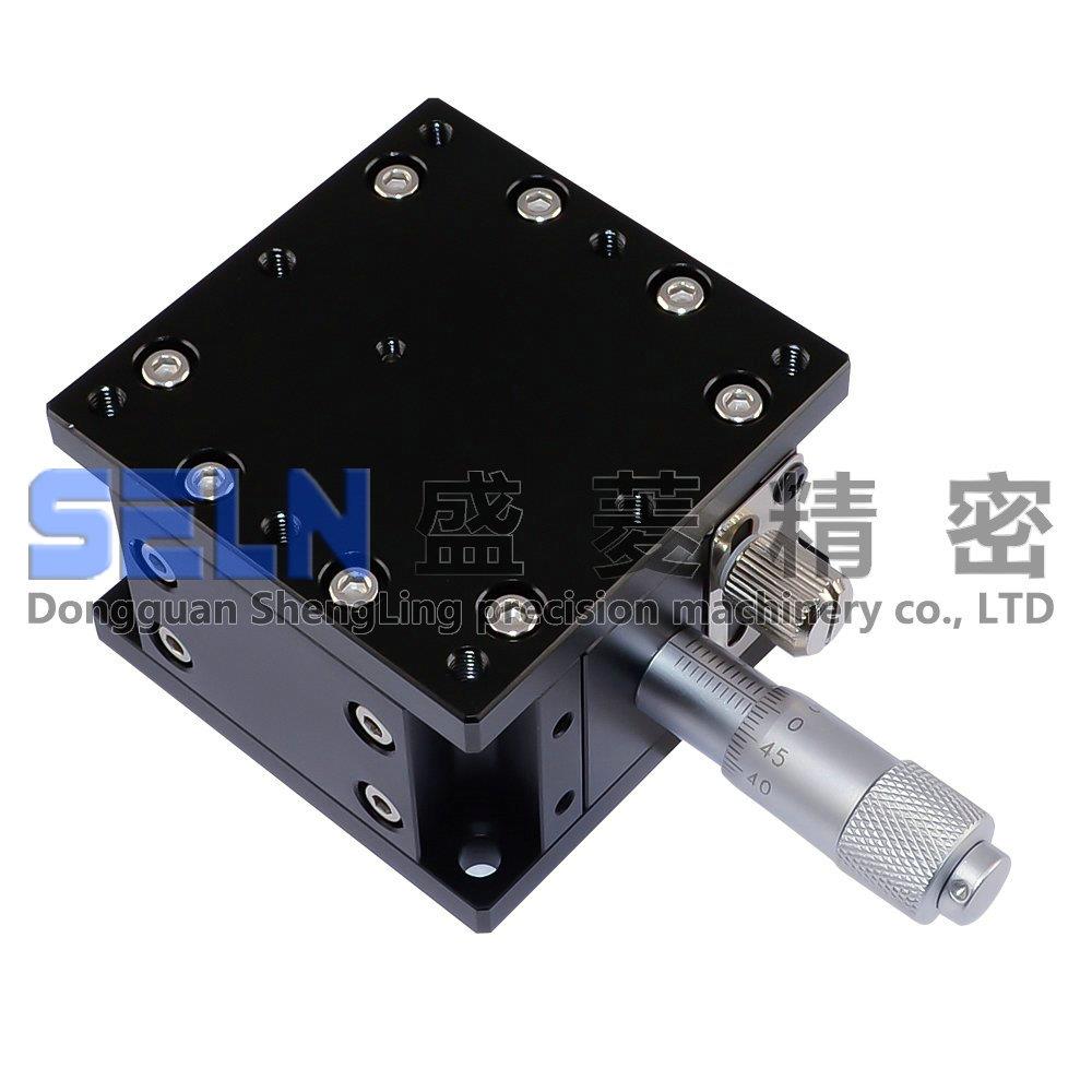 供应60*60Z轴LZ60-2型微调架手动可调平台水平升降位移平台