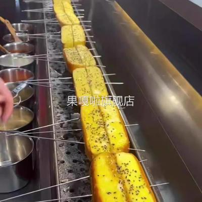 网红烧烤专用面包片商用三明治吐司烧烤店专用原味食品10袋40片