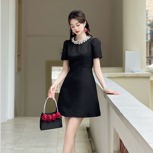 新款 显瘦小个子收腰连衣裙21251 轻奢时尚