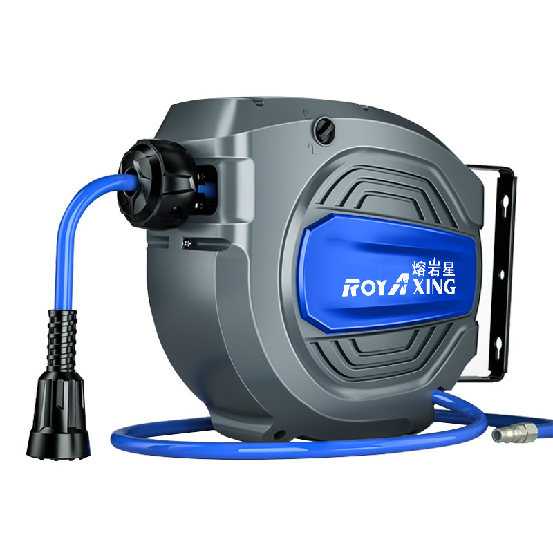 气鼓自动伸缩卷管器水鼓电鼓气管收卷器汽修洗车美容收缩实用工具