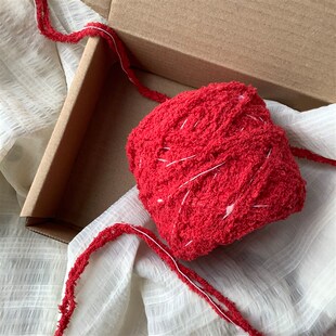 暮色手混线绒绒线#5-6mm钩针棒针适用编织毛线手工线材钩织礼物