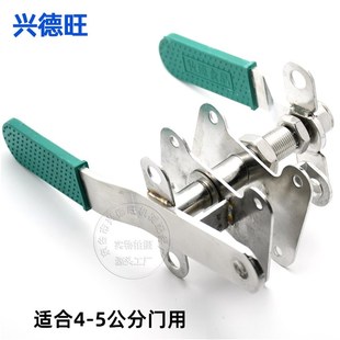 304不锈钢工业设备门拉手压紧式猪舍门锁扣食品机械旋转门把手