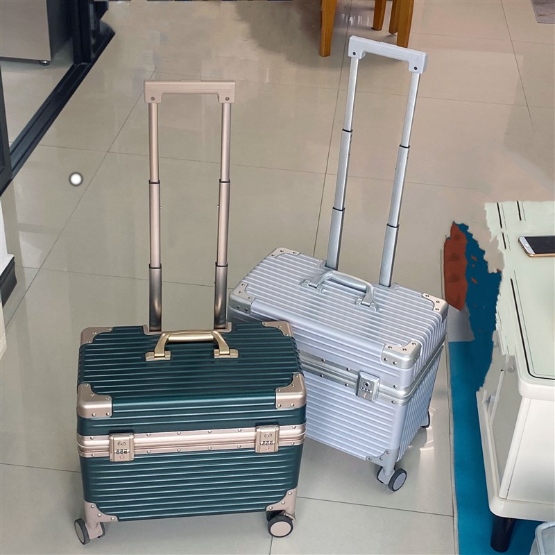 铝框16摄影行李j箱登机箱16寸女上翻盖拉杆箱横款20旅行箱密码箱2