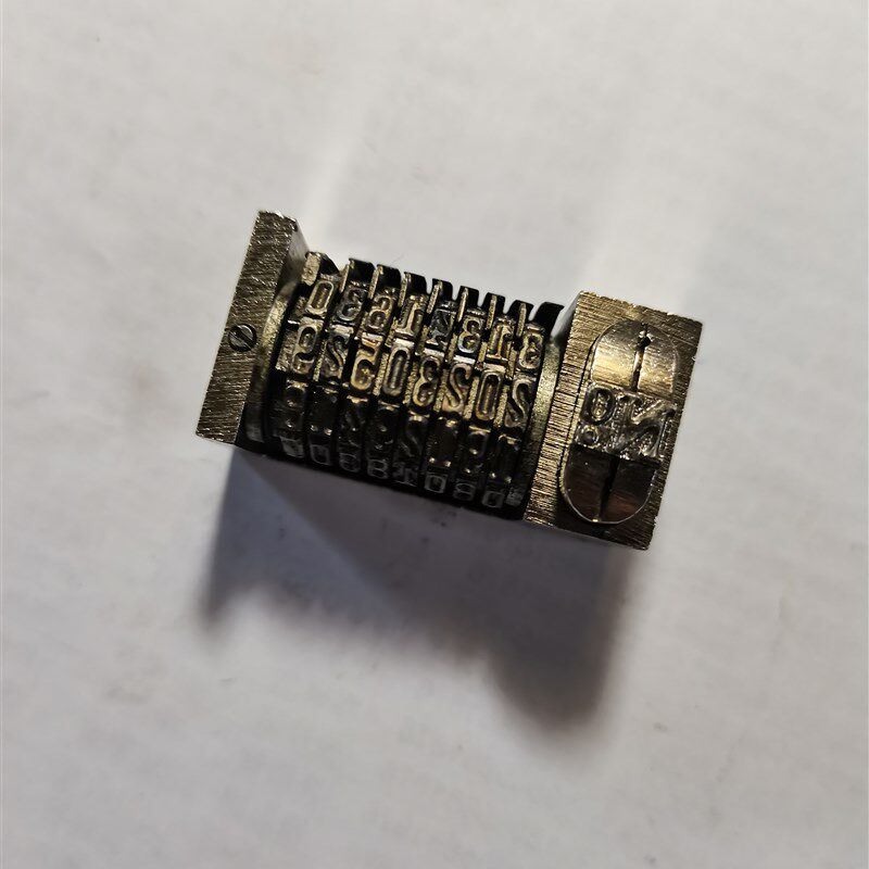 铅印号码机印刷号码机N8位数铅印字体