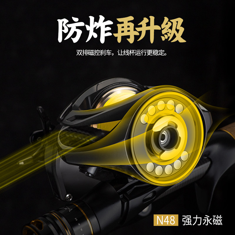 新款路亚竿雷强竿套装xh重雷超硬超轻黑鱼竿单竿打黑专用远投鱼杆