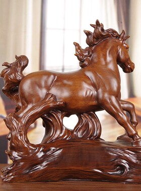 马到成功马摆件生肖马工艺品招财办公室装饰公司乔迁新店开业礼品