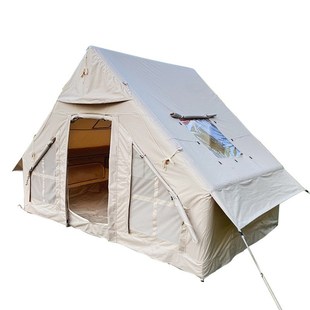 旅游野餐遮阳遮雨野营充气帐篷 户外露营家用帐篷全自动加厚跨携式