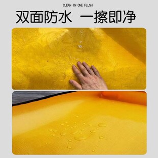 出远门猫砂盆超级大号猫砂盆耐用耐磨折叠收纳双面防水猫咪猫砂盆